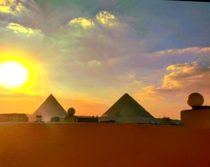 Grand Golden Pyramids View Hotel Kafrat al Jabal Ngoại thất bức ảnh
