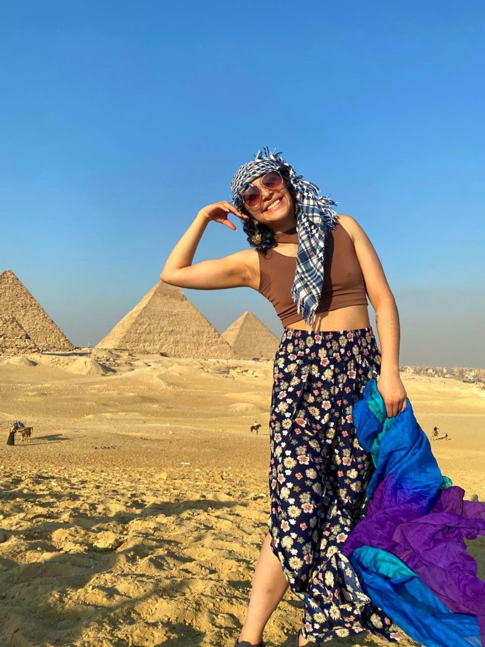 Grand Golden Pyramids View Hotel Kafrat al Jabal Ngoại thất bức ảnh
