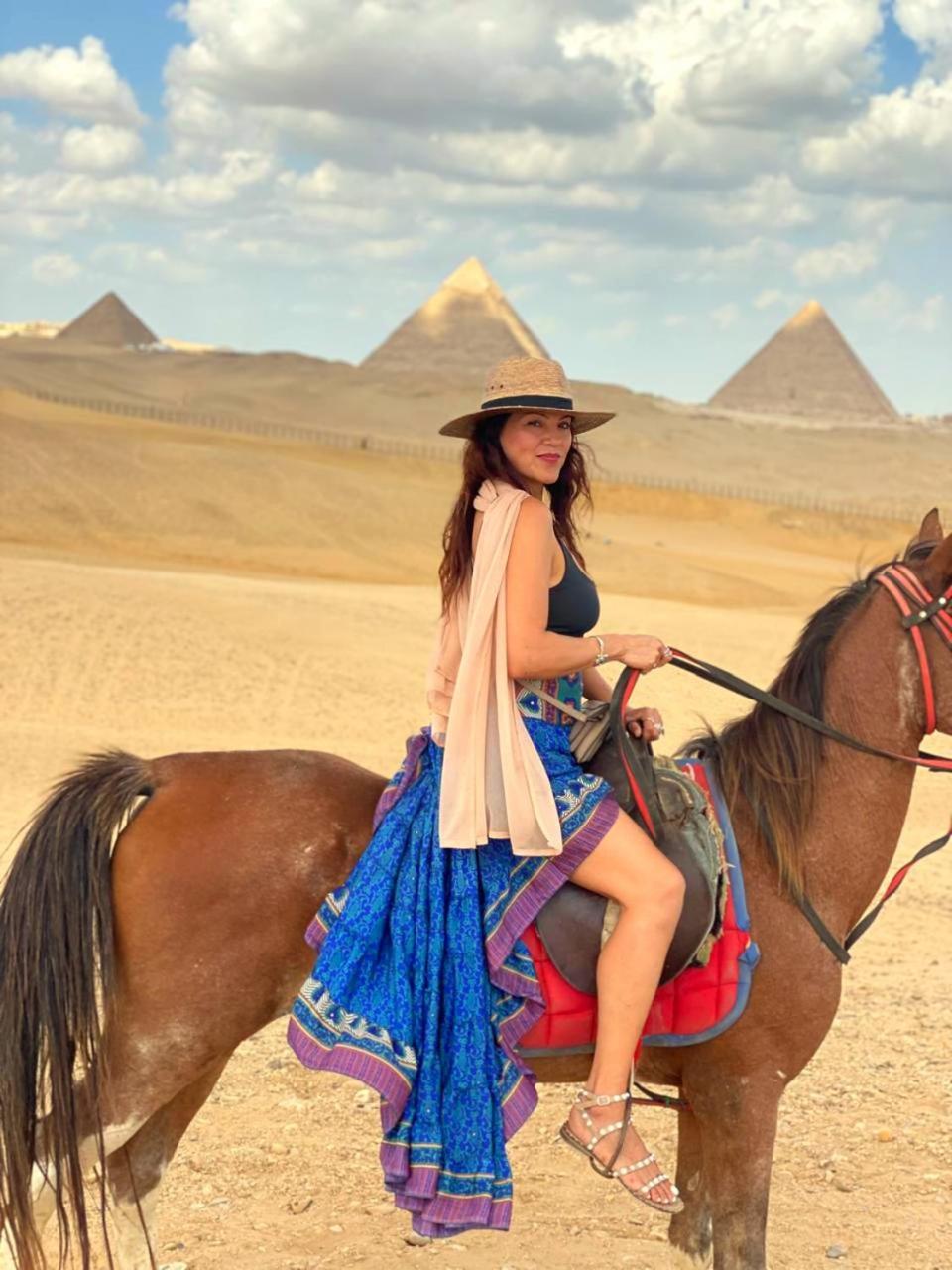 Grand Golden Pyramids View Hotel Kafrat al Jabal Ngoại thất bức ảnh